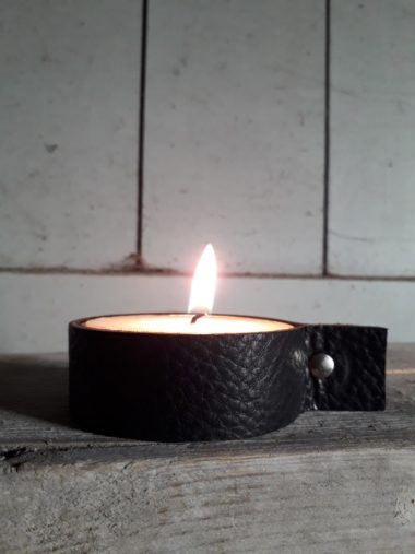 WAXINELICHT GROOT ZWART