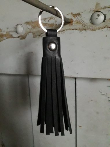 SLEUTELHANGER KWAST ZWART