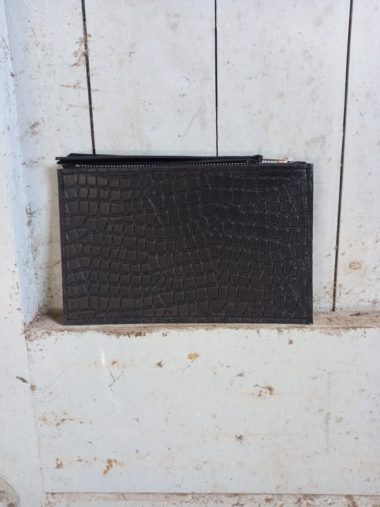 ETUI 24x15 CM ZWART/PRINT